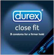 Durex Close Fit - 3 Condoms For A Firmer Hold