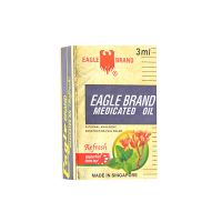 Eagle Brand Medicated Oil (Refresh) Peppermint Clove Bud - 3ml